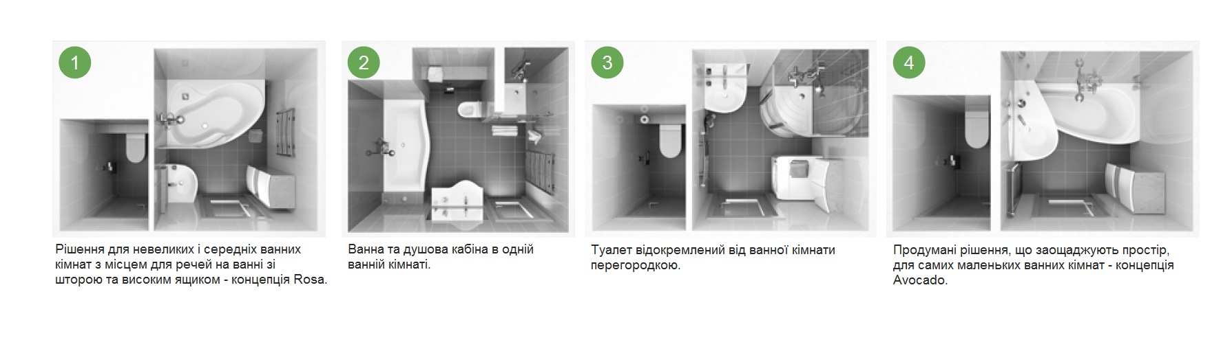 Чотири варіанти ремонту ванної кімнати в панельних будинках