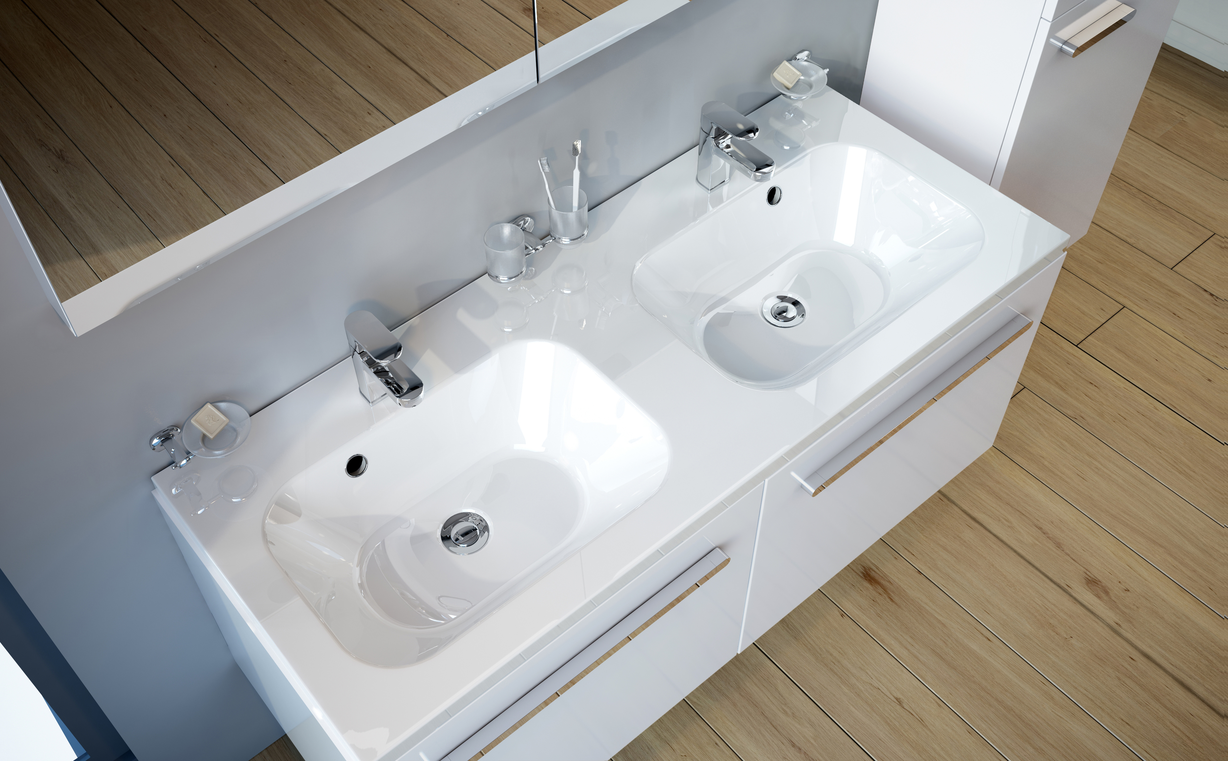 washbasin chrome