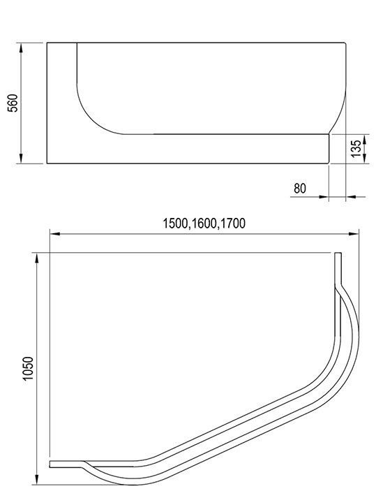 Панель фронтальная A&nbsp;ARC 150 Л/П