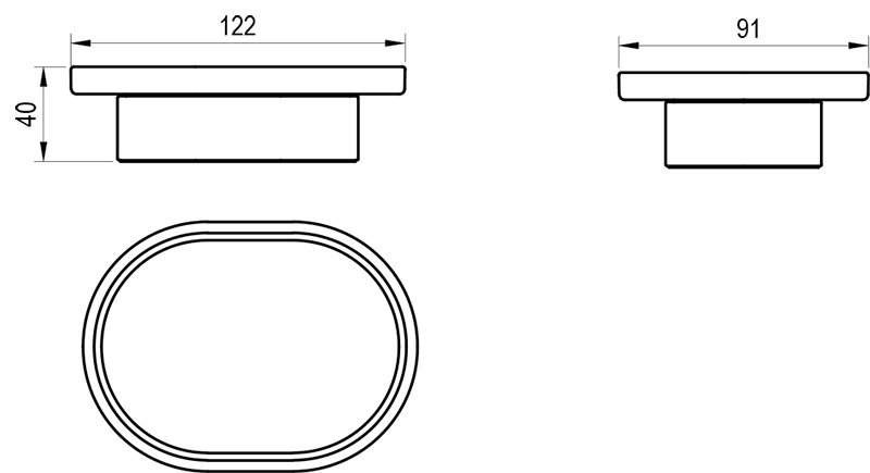 Окрема мильниця Chrome II