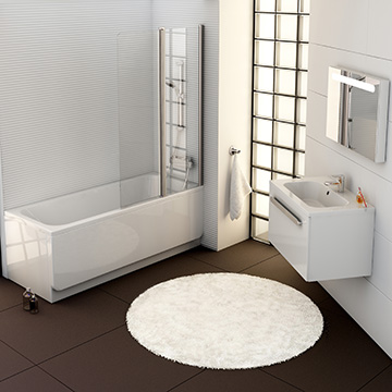 Ванные комнаты с изделиями Сhrome