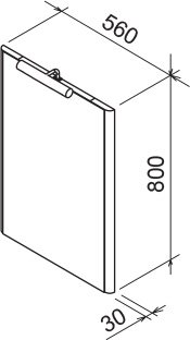 Дзеркало M 560 Rosa