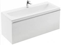 Тумба-умывальник подвесная Ravak SD Clear 100 белый X000000759+XJJ01110000  по цене 121000 руб купить в интернет-магазине Сантехмарт (число ящиков: 1)