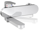 Chrome Single lever bath/shower mixer tap 150 mm, Chrome (X070042) -  Bathroom2kitchen
