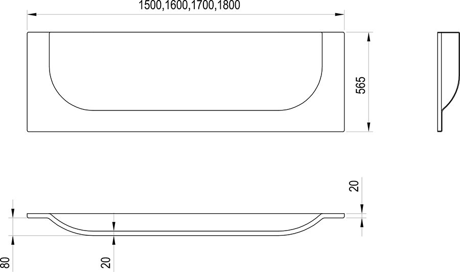 Панель фронтальна ARC 160