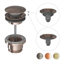 Злив для умивальника 2в1