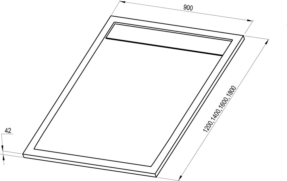 Душевой поддон Sandstone Pro