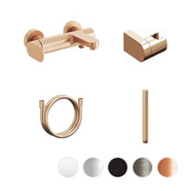 Настінний змішувач для ванни Eleganta EL 022 з душовим набором