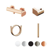 Душевой настенный смеситель Eleganta EL 032 с душевым наборо