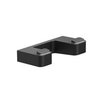 Чорний подвійний гачок 10° black