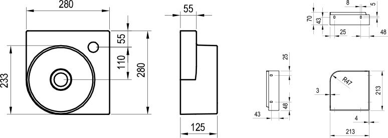 Mini praustuvas Yard 280 C