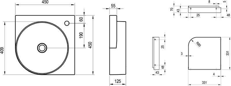 Praustuvas Yard 450 C