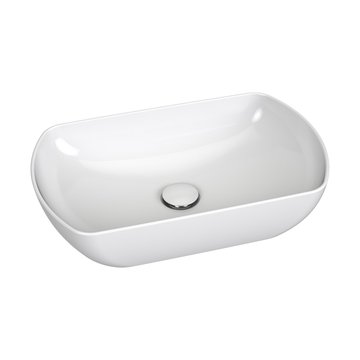 Керамічний умивальник UNI 500 O SLIM