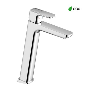 Смеситель для умывальника 10° 334 мм, без открывания стока