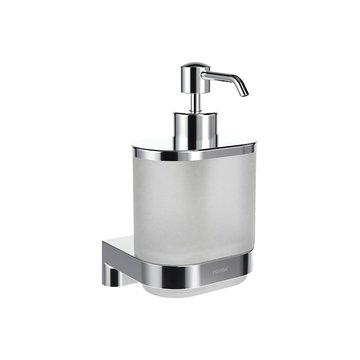 Тримач з дозатором мила Chrome II