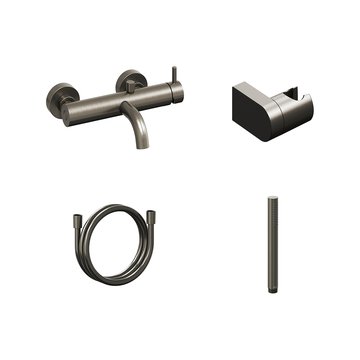 Настенный смеситель для ванны Espirit ES 022 с душевым набором