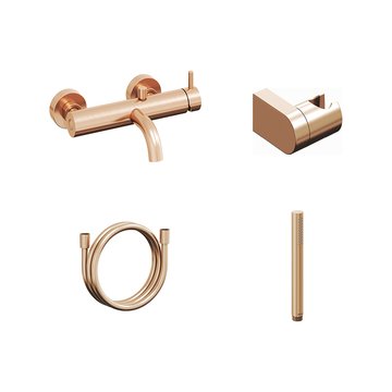 Настенный смеситель для ванны Espirit ES 022 с душевым набором