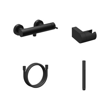 Душевой настенный смеситель Espirit ES 032 с душевым набором