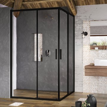 Душевой уголок Blix Slim BLSRV2K+BLSRV2K