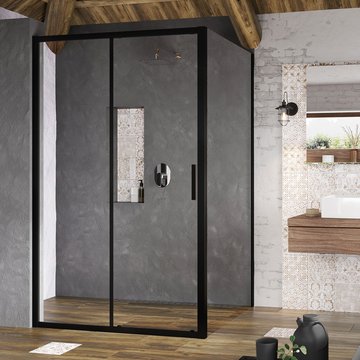 Душевая кабина Blix Slim BLSDP2 + BLSPS